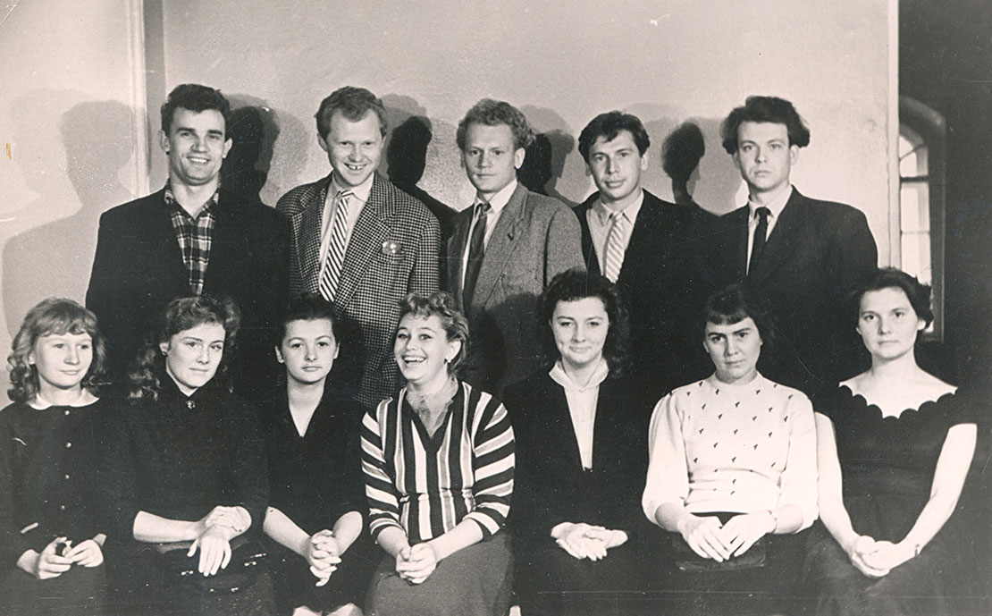 Молодое поколение труппы. Конец 1950-х – начало 1960-х годов © Архив Электротеатра Станиславский